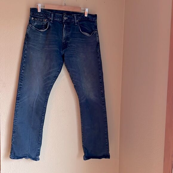 Polo Ralph Lauren Varick Slim Straight 34/30 Faded black - Picture 1 of 12